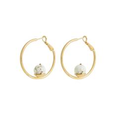 Earrings - Gold - --