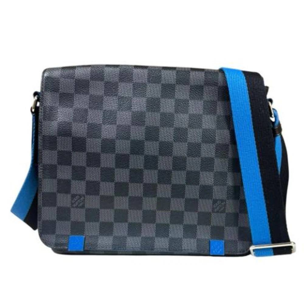 Louis Vuitton Vintage Pre-owned canvas tasker - Vintage - Herre - Grå - ONE SIZE -