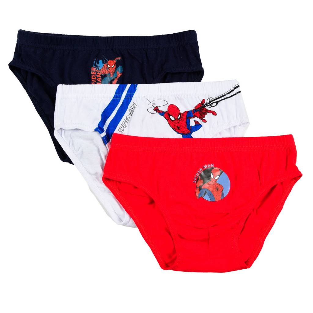 Spindelmannen barnunderkläder, 3-pack, storlek 5-6 år / 110-116 cm