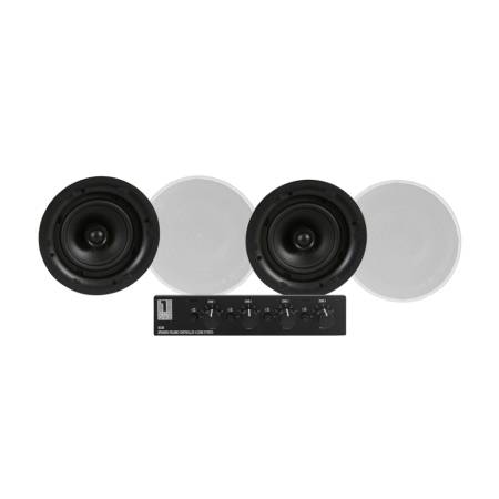 4-pack DLS IC624 med System One SC4B högtalarväxel