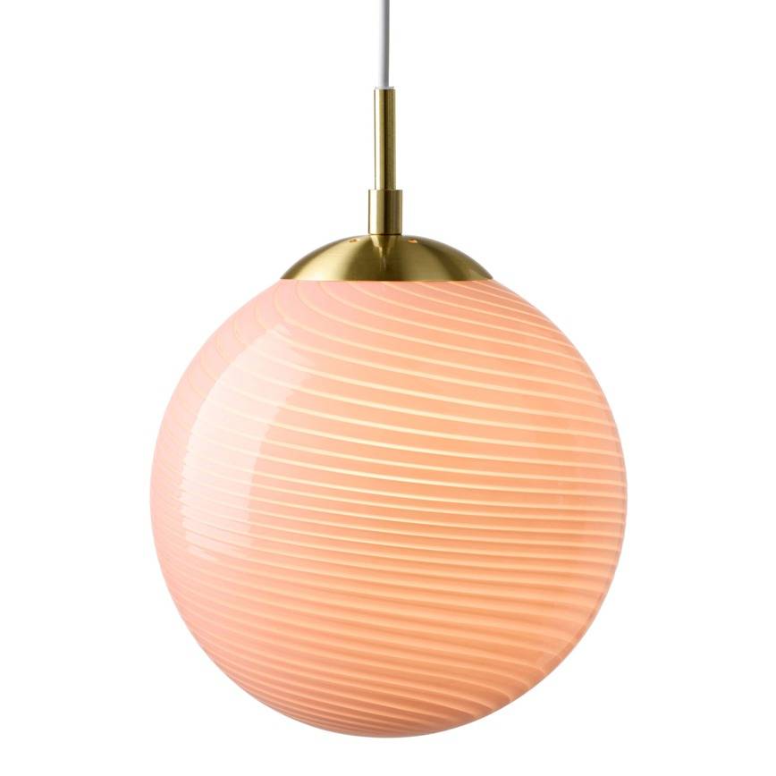 Candy ball pendel Ø25cm Rose E27