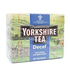 Yorkshire Tea Decaf Tea Bags - Pack of 80