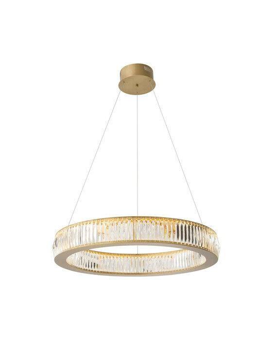 Eichholtz Vancouver taklampa antik mässing - Guld (Ø: 91 x H: 13 cm / max H: 200 cm)