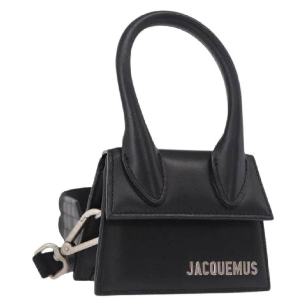 Jacquemus Pre-owned Pre-owned Mini Skuldertaske - Vintage - Dame - Sort - ONE SIZE - Uld