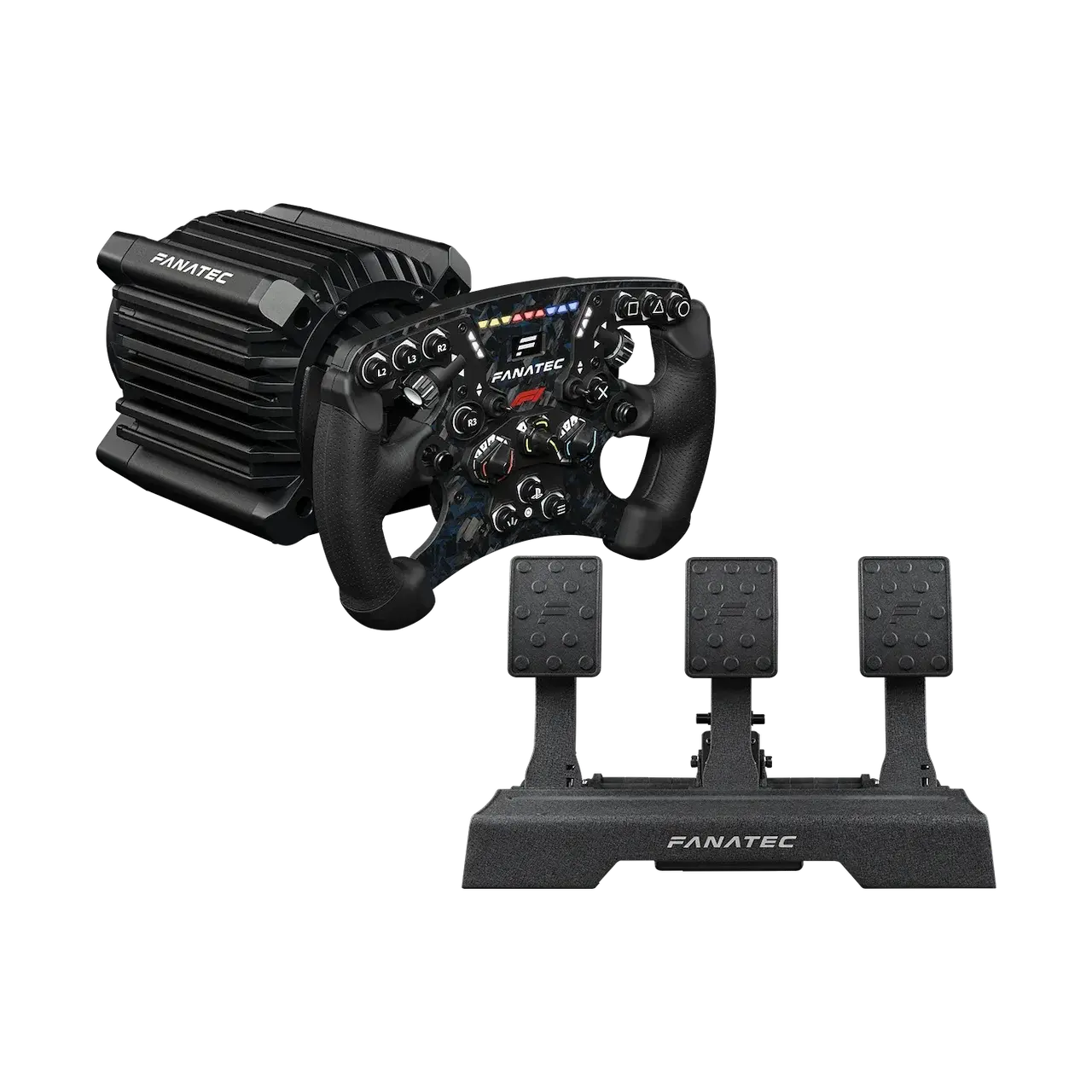 Fanatec ClubSport Racing Wheel F1® + CSL Elite V2 Ready2Race Bundle - Playstation / PC