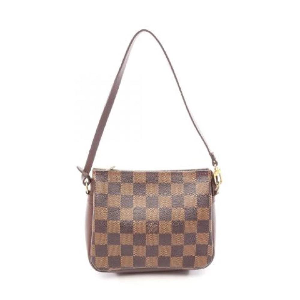 Louis Vuitton Vintage Pre-owned Damier Håndtaske - Vintage - Dame - Brun - ONE SIZE - Uld