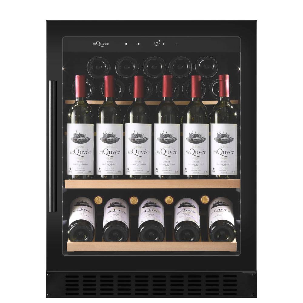 (Outlet) - Inbyggbar vinkyl - WineCave 700 60S Anthracite Black