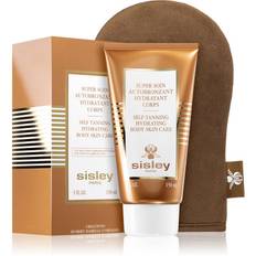 Sisley Super Soin Self Tanning Hydrating Body Skin Care Selvbruner kropslotion s aplikační rukavicí 150 ml - 150 ml