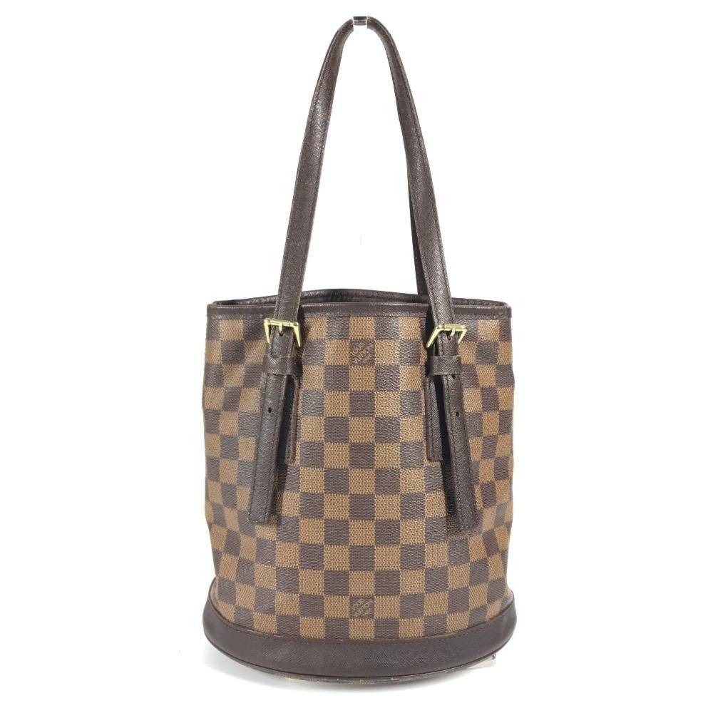 Louis Vuitton Vintage Louis Vuitton Bucket Bag L 24.5cm x W 22.5cm x D 16cm - Louis Vuitton Vintage hos Magasin.