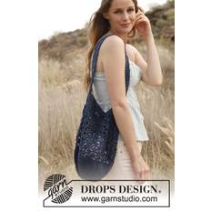 147-22 Jean by DROPS Design DOWNLOAD OPSKRIFTEN HER Hæklet taske eller net i DROPS Bomull-Lin eller Paris Pinde og tilbehør lægges i kurven separat. Se alle opskrifter fra DROPS her. .