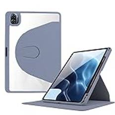 Tablettfodral Fodral kompatibelt med Xiaomi Mi Pad 6/6 Pro 2023 11,2 tum, 360° roterande stativ Smart Tablet Cover, Hard PC Back Shell Slim Case Hard Shell Folio Case Cover, Auto Sleep/Wake Tablet Fod