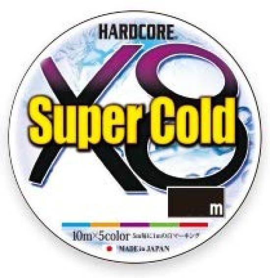 DUEL HARDCORE Supercold X8 Fishing Line [Line, Fishing Tackle, High Strength, High Sensitivity]