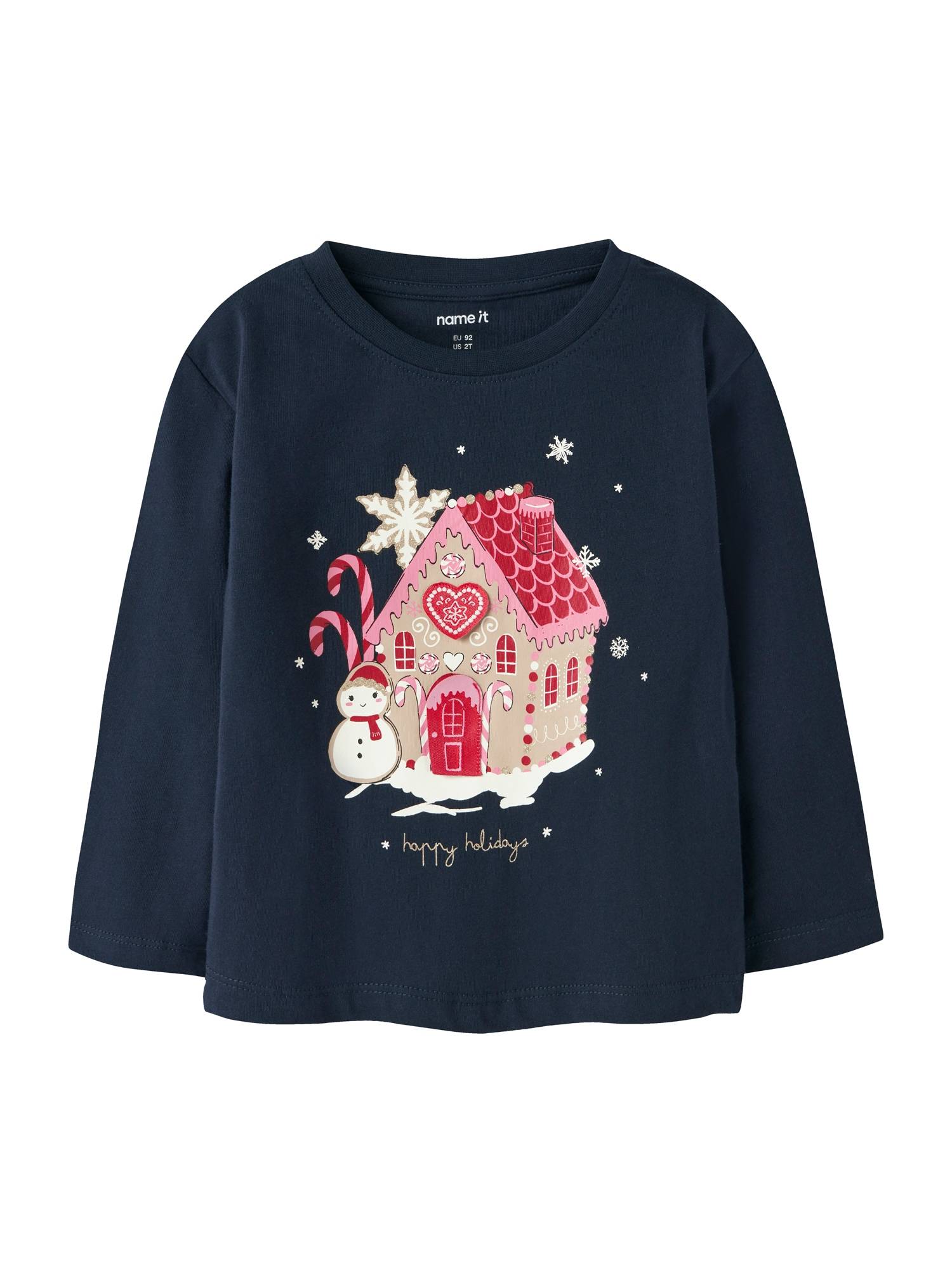NAME IT Bluser & t-shirts 'NMFREPOLER'  kit / mørkeblå / lys pink / grenadine
