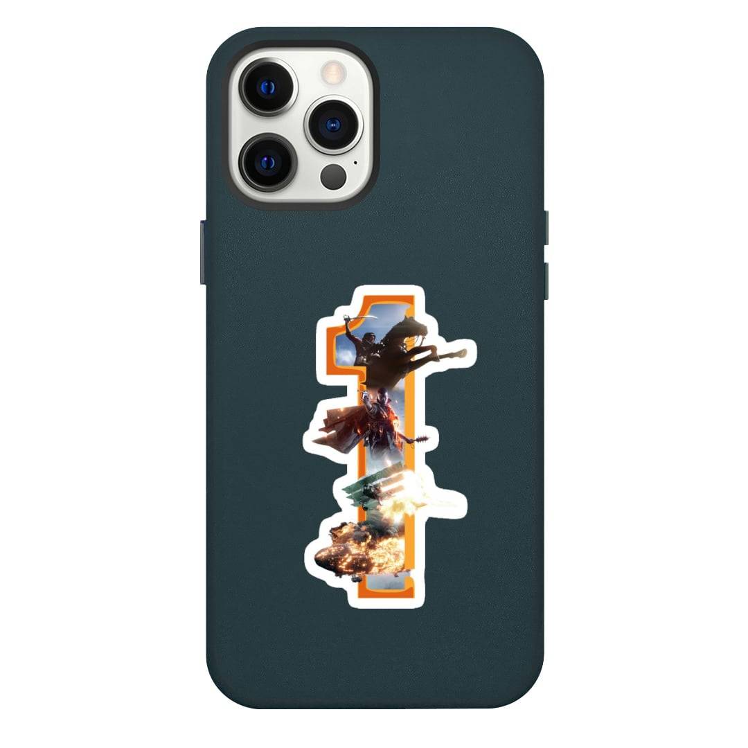 Battlefield Phone Case For iPhone Samsung Galaxy Pixel OnePlus Vivo Xiaomi Asus Sony Motorola Nokia - Battlefield 1 Game Sticker.