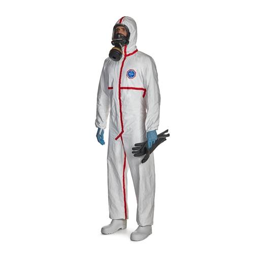 Overall Dupont Tyvek 800ES - M vit med huva - 25 st