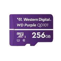 SanDisk WD Purple SC QD101, 256 GB, MicroSDXC, Klasse 10, Class 1 (U1), Violett