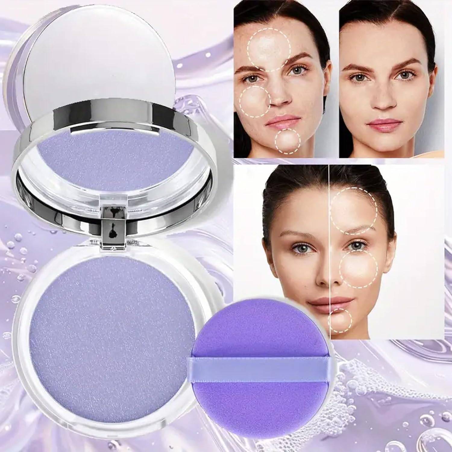 1 st Candy Bella Violet Cream To Powder Hudvänlig Hud Naturligt Ansikte Långvarig Oljekontrollerande Konturpuder Kosmetika