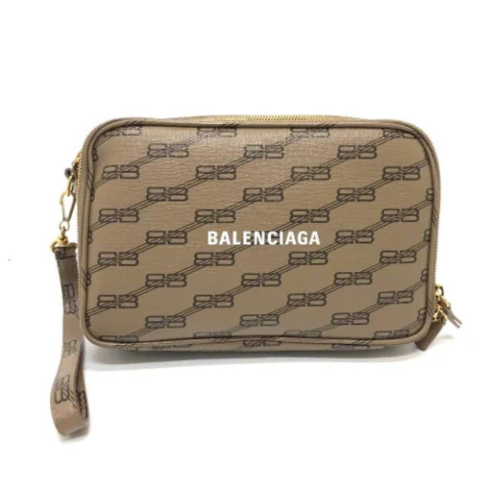Balenciaga Vintage Pre-owned Laeder clutches - Vintage - Dame - Brun - ONE SIZE - Tyl