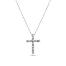Sif Jakobs - Alba Croce Necklace 14K Vitguld