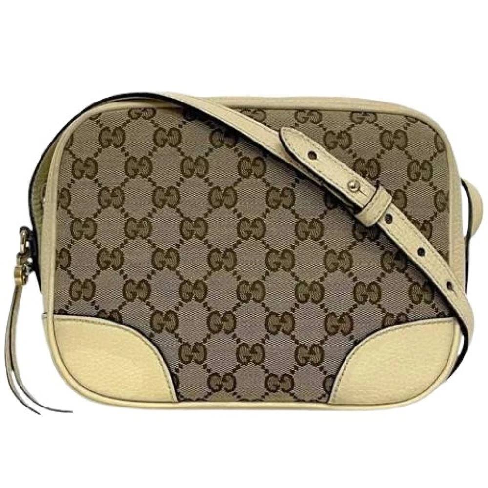 Gucci Vintage Pre-owned Cross Body Bag - Vintage - Dame - Beige - ONE SIZE -