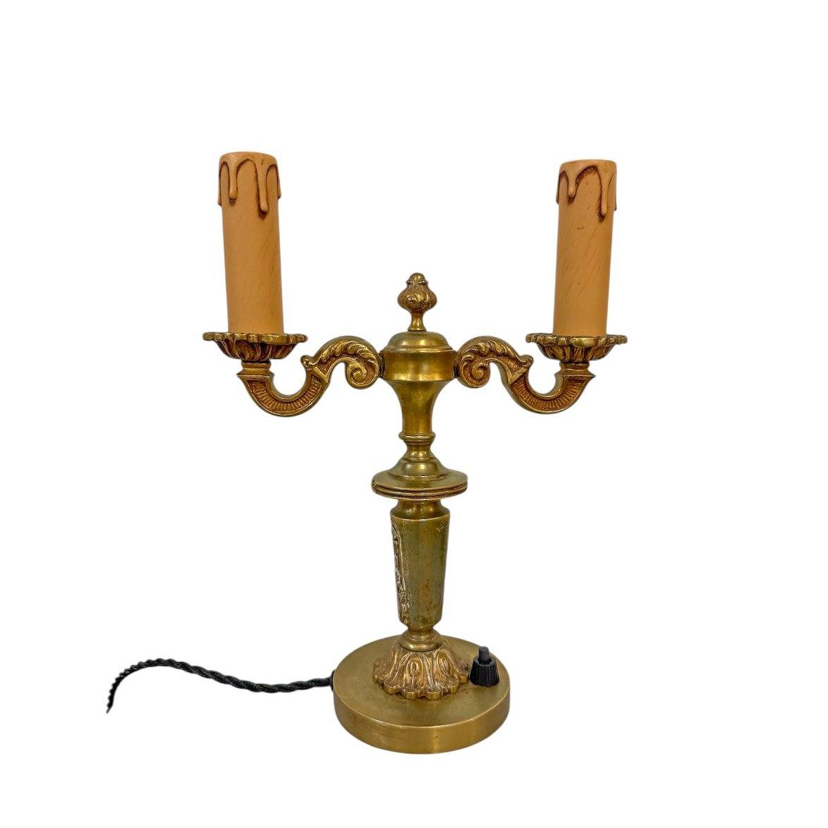 Vintage by Bright 1-2-3 Lumiere Bordslampa, mässing