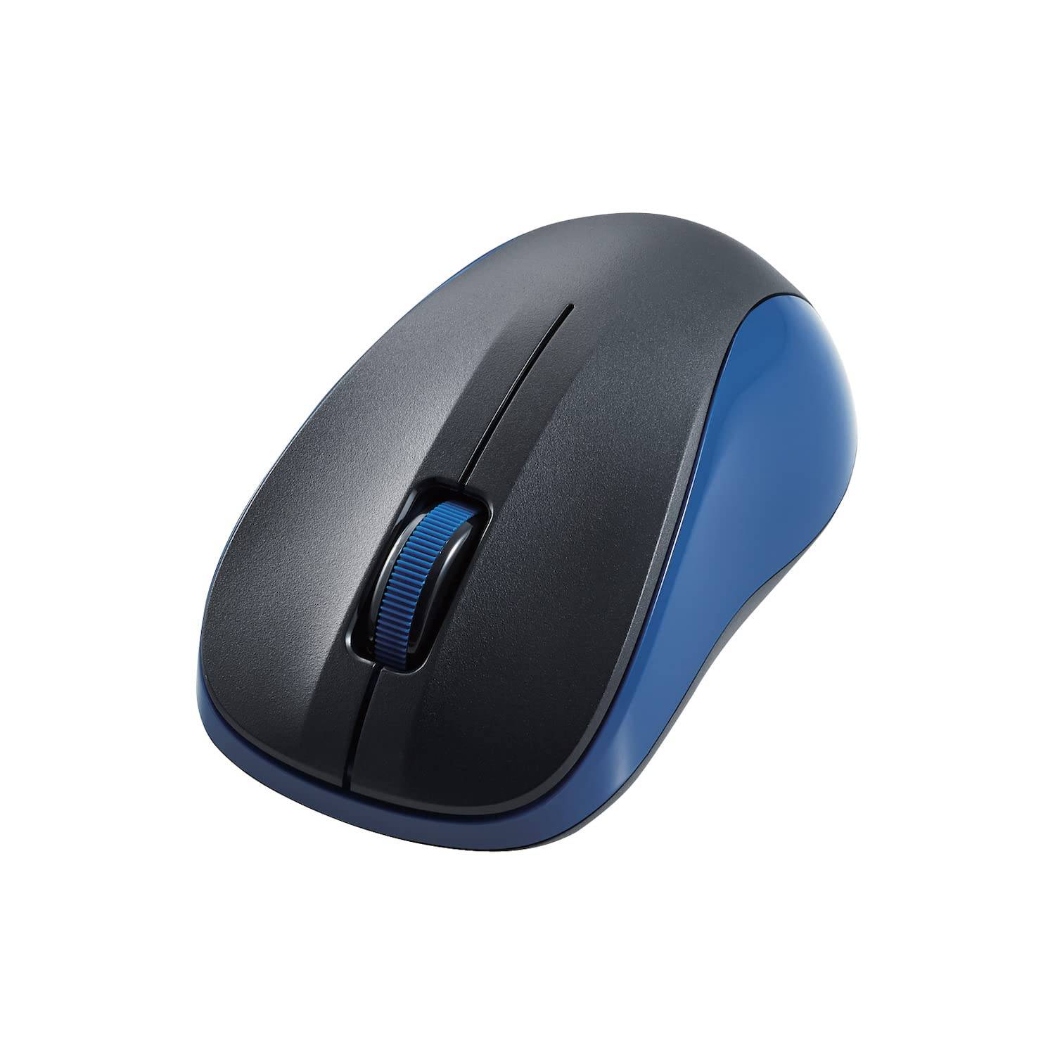 ELECOM Mouse Wireless Mouse Bluetooth Quiet 3 Buttons S Size Antibacterial Blue M-BY10BRSKBU blå