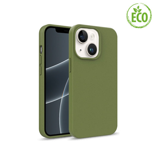 iPhone 13 - EcoCase™ 100% Plantebaseret Cover - Mørkegrøn