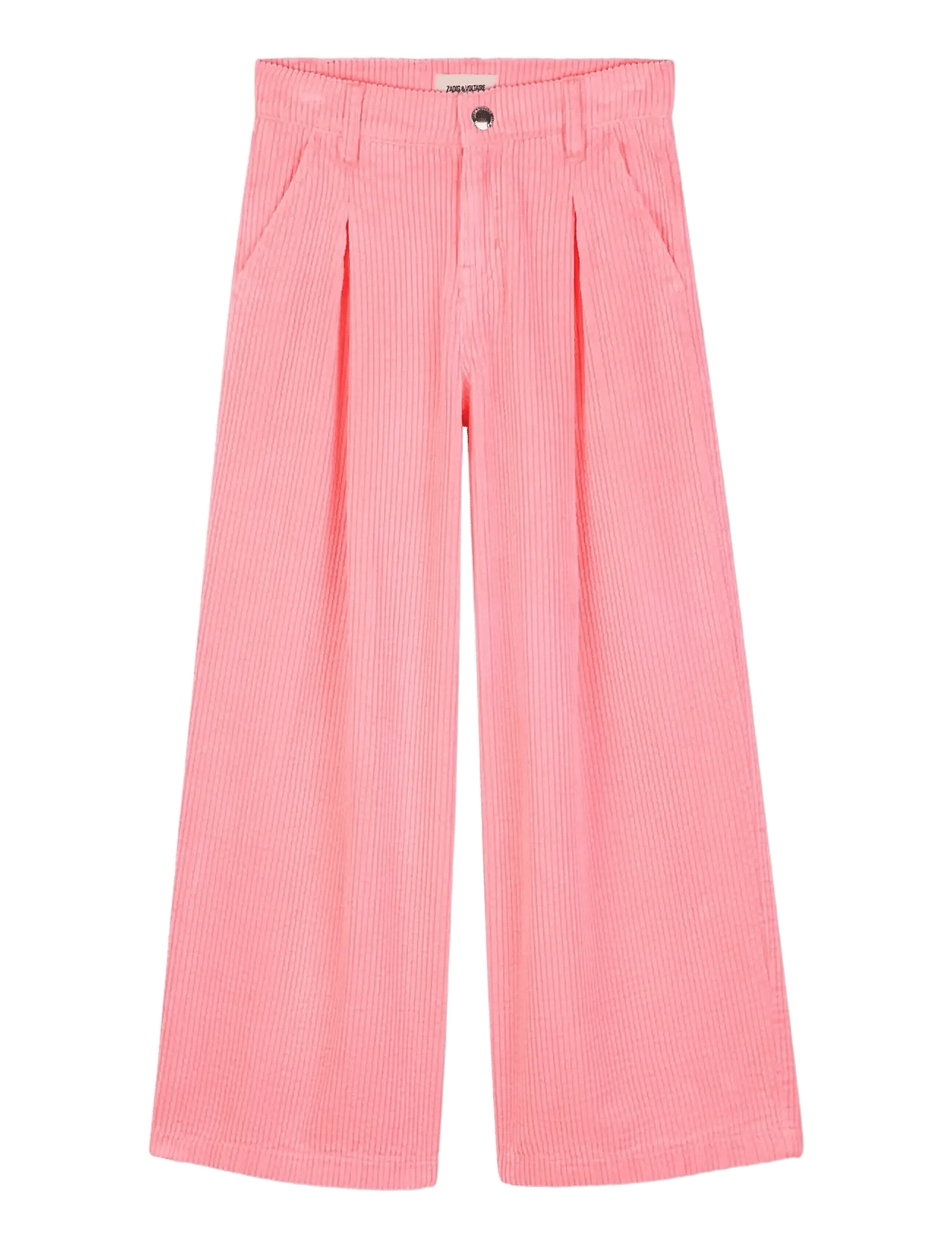 Zadig & Voltaire Kids Velvet Trousers - Pink - 152