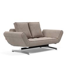 Innovation Living Ghia Chrome Daybed Beige