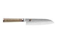 (ComputerSalg) MIYABI 5000 MCD Santokukniv 18 cm, Brun, Glatslebet
