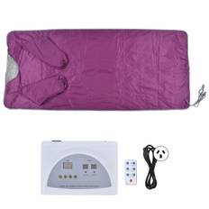 Purple Far Infrared Sauna Heating Blanket 650W Sweat Steaming Blanket Body Slimming Blanket with