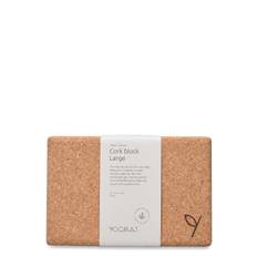 Cork Block, Large Sport Sports Equipment Yoga Equipment Yoga Blocks And Straps Beige Yogiraj