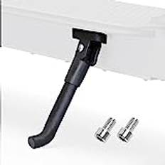 Stöd för Xiaomi M365 Scooter och elektrisk skoter - kompatibel med 1S/Essential/Pro/Pro2/Scooter 3 - tillbehör med 2 naglar (svart)