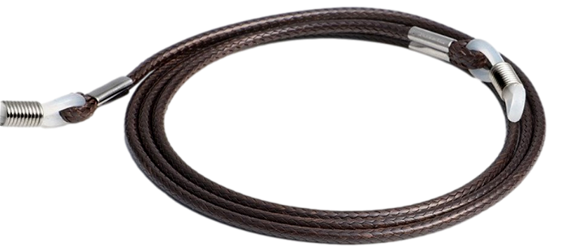 Wax Rope Brillesnor Brun