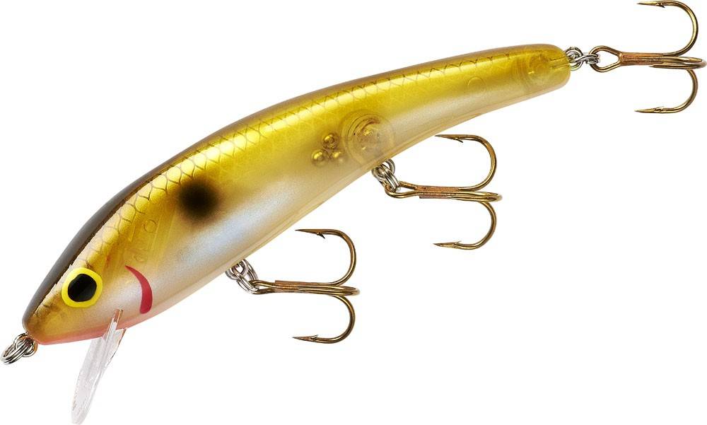 Ripplin Red Fin Wobler - Pearl/Yellow/Black