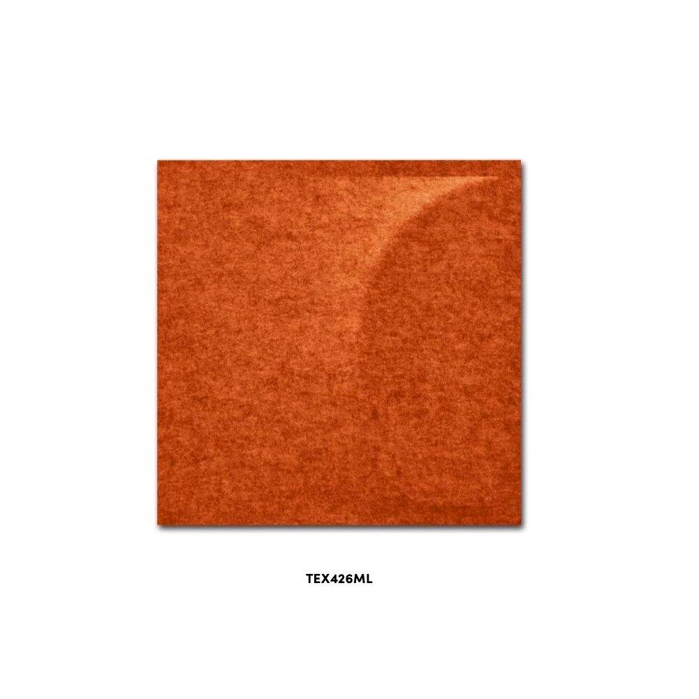 Orange Eclipse Akustikplade PET filt 40X40cm.