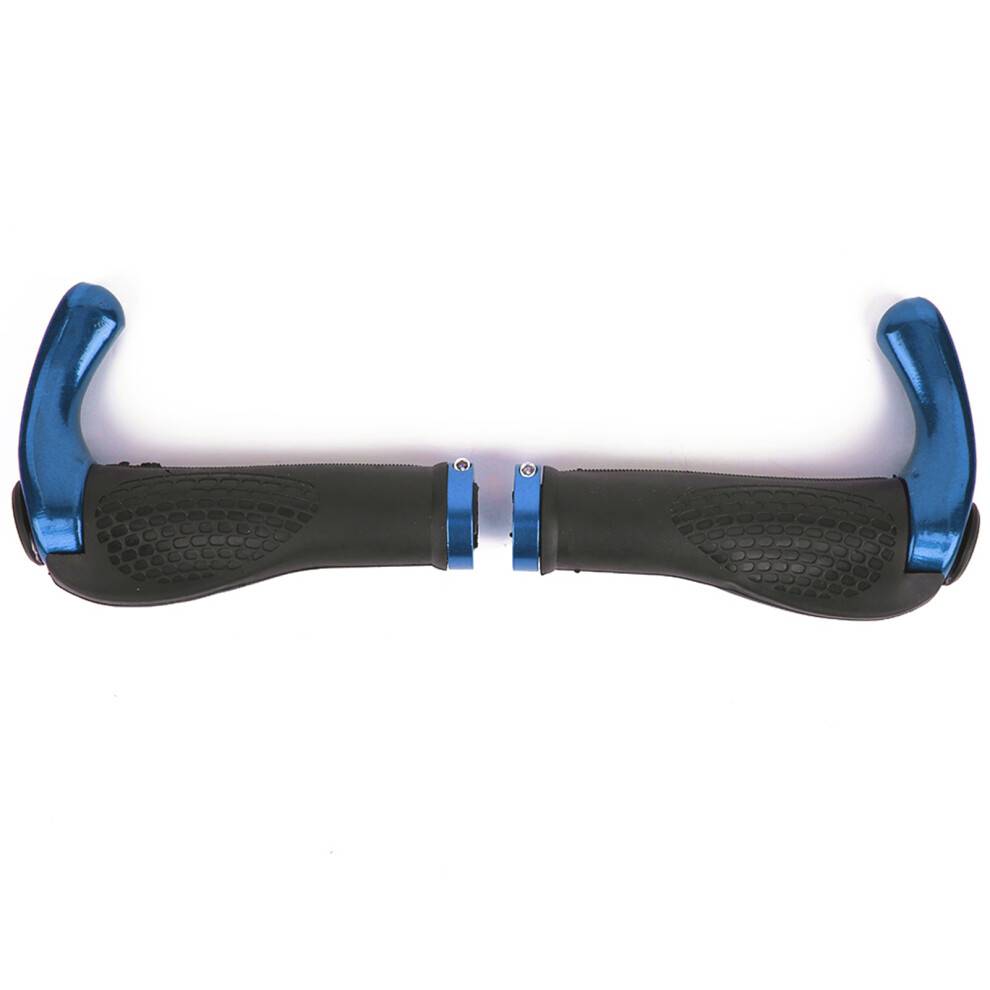 Ergonomisk styrgreb til cykler, stødabsorberende, skridsikkert design, mountainbike-greb med justerbar fiksering og letvægts aluminium Lock-O