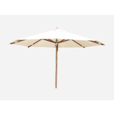 Haveparasol Teak Hollywood Natur - 300 cm Ø