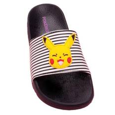 Pokemon Girls Pikachu Sliders - 2 UK / Black