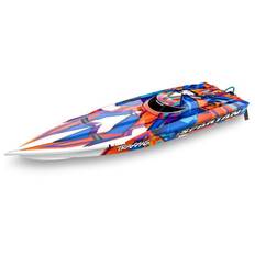 Traxxas Spartan BL TQi TSM - Utan Batteri & Laddare Orange