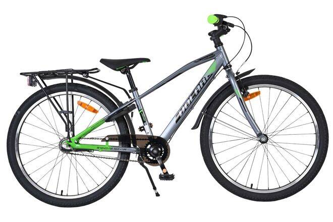 Volare Explorer 24″ Juniorcykel – Mørkegrå - Shimano 3 gear