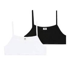 DIM Topp - 2-pack - Vit/Svart - DIM - 16 år (176) - Underkläder