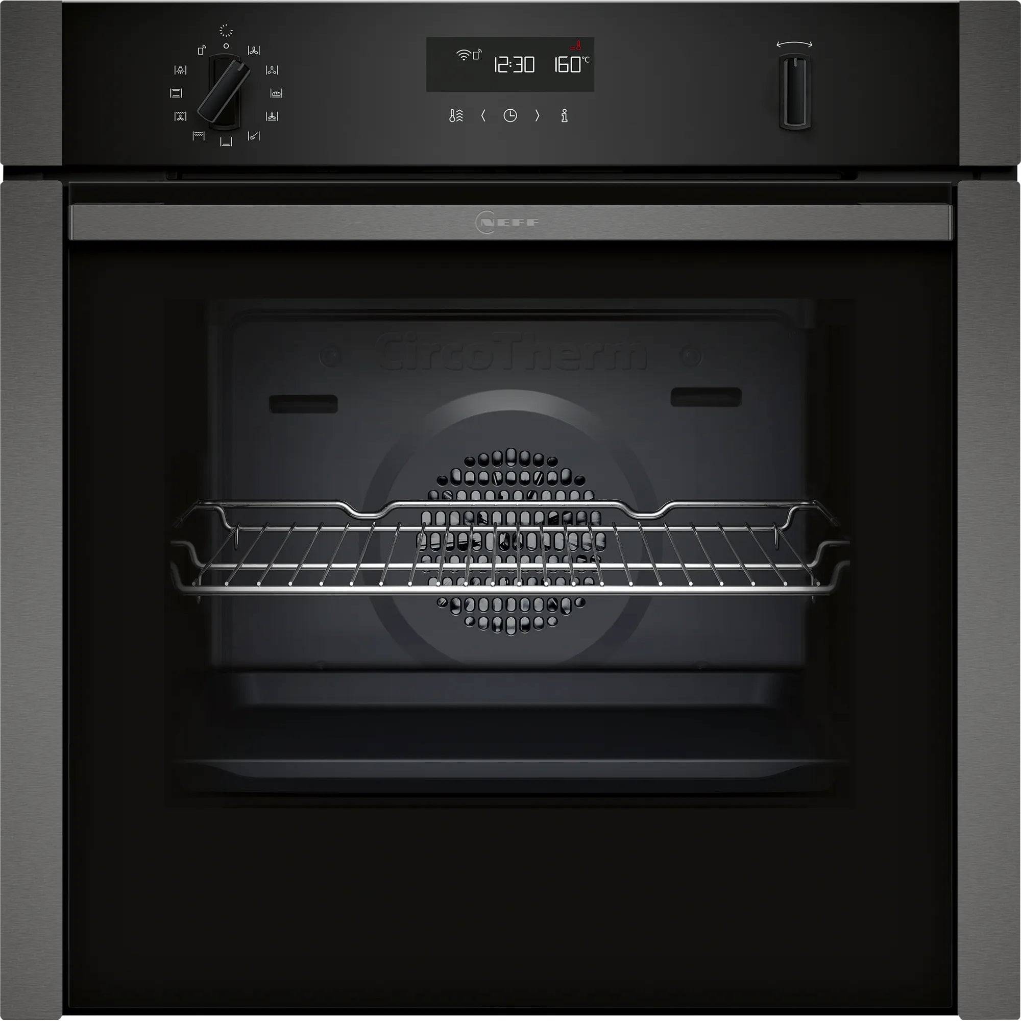 Neff N50, Built-in oven, 60 x 60 cm, Graphite-Grey
