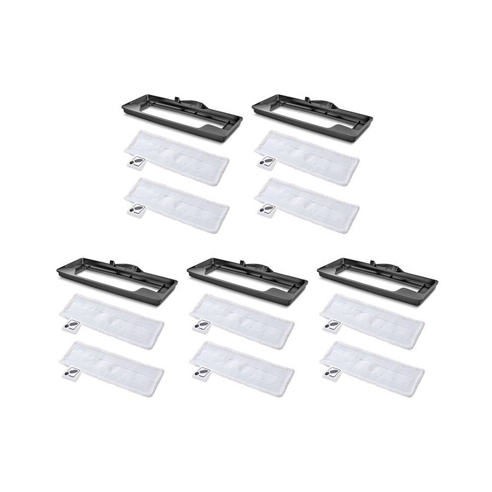 5X Matttvätt Ram Matt Glider Mopp för SC2 SC3 SC4 SC5 Steam Cleaner Matt Glider EASYFIX 2.863-269.0