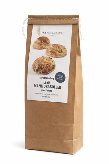 Pastariget, Brødblanding, Lyse Manitobahvede boller