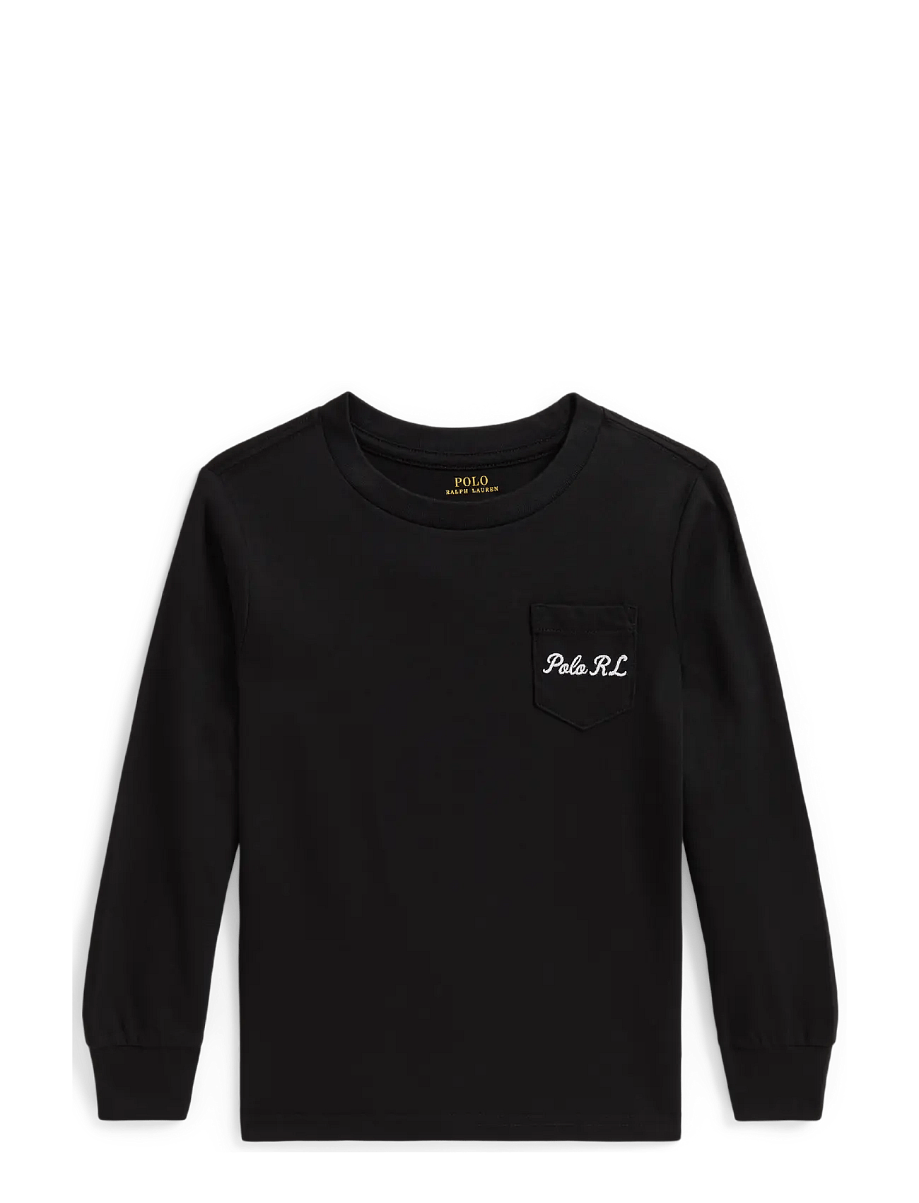 Ralph Lauren Kids Polo Bear Cotton Long-Sleeve Tee - Black - 6
