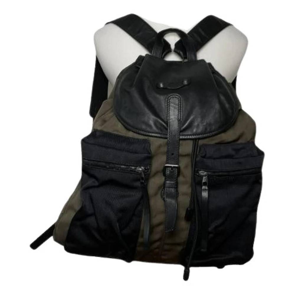 Balenciaga Vintage Pre-owned Leather Backpack - Vintage - Dame - Sort - ONE SIZE - Uld