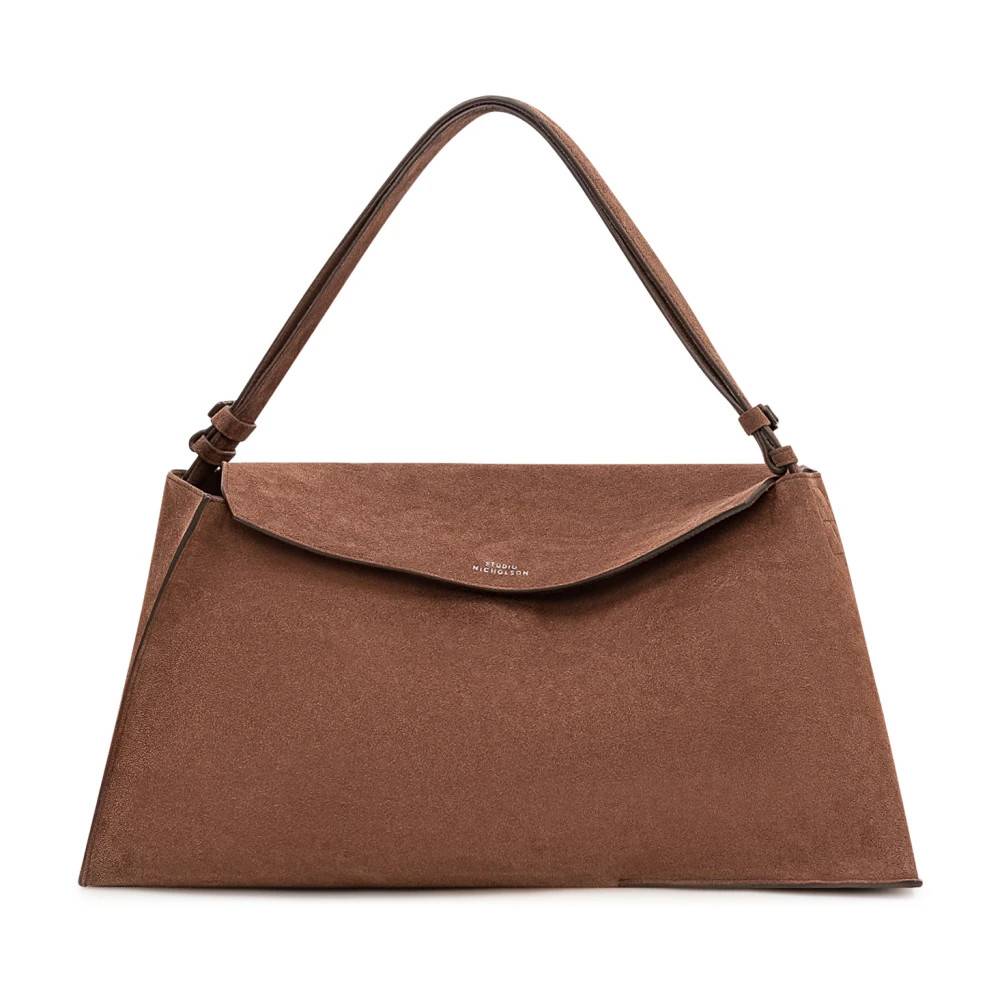 Studio Nicholson - Shiboru Suede Bag Väskor - Dam - ONE Size - Mocka