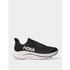 HOKA Women's Clifton 10 Wide - Black/White - Size: UK 4.5
