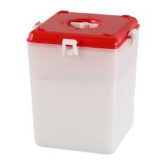 Marjukka - Konserveringspress 1,5 L vit/röd